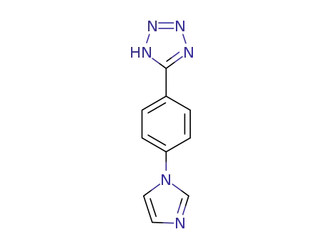 Molecular Structure of 188890-72-4 (5-[4-(1-IMidazolyl)phenyl]-2H-tetrazole)