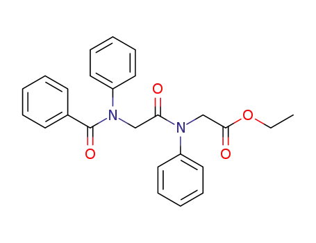 ethyl 2-(N-phenyl-2-(N-phenylbenzamido)acetamido)acetate