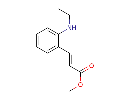 (E)-methyl 3-(2-(ethylamino)phenyl)acrylate