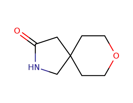 Molecular Structure of 194862-84-5 (8-Oxa-2-aza-spiro[4.5]decan-3-one)