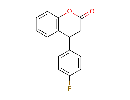 2H-1-Benzopyran-2-one, 4-(4-fluorophenyl)-3,4-dihydro-