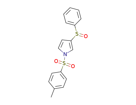 3-(phenylsulfinyl)-1-tosyl-1H-pyrrole