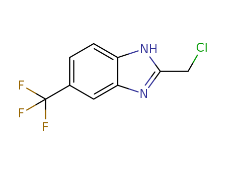 2-(chloromethyl)-5-(trifluoromethyl)-1H-benzo[d]imidazole