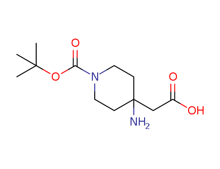2-(4-aMino-1-(tert-butoxycarbonyl)piperidin-4-yl)acetic acid