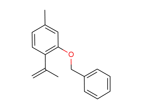2-(benzyloxy)-4-methyl-1-(prop-1-en-2-yl)benzene