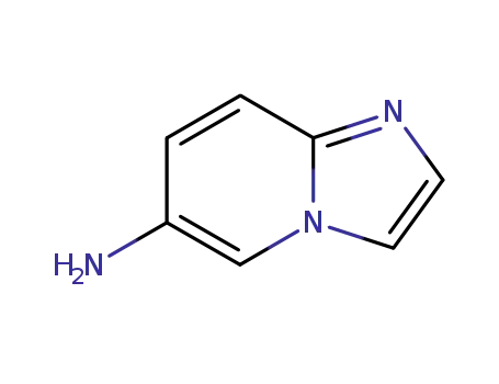 Molecular Structure of 235106-53-3 (Imidazo[1,2-a]pyridin-6-amine (9CI))