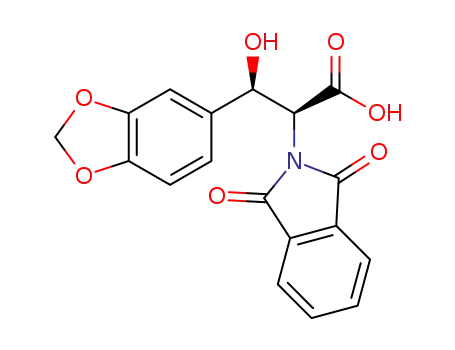 3-(2H-1,3-ベンゾジオキソール-5-イル)-2-(1,3-ジオキソ-2,3-ジヒドロ-1H-イソインドール-2-イル)-3-ヒドロキシプロパン酸