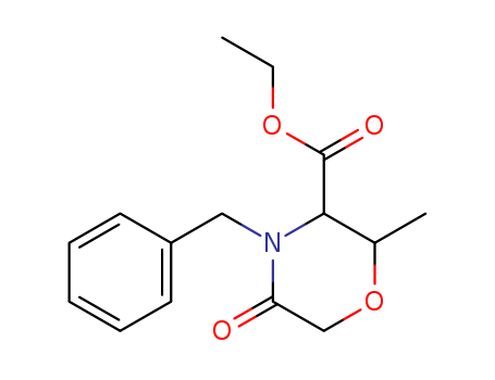 ethyl 4-benzyl-2-methyl-5-oxomorpholine-3-carboxylate