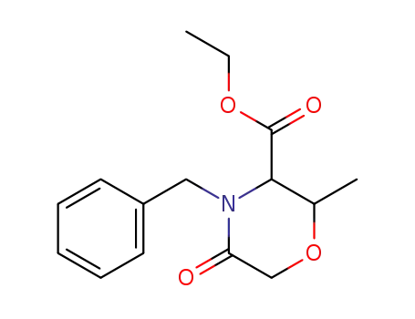 2-Methyl-5-oxo-4-(phenylMethyl)-3-Morpholinecarboxylic acid ethyl ester
