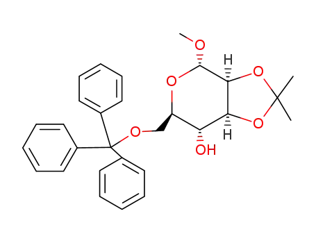 methyl 2,3-O-isopropylidene-6-O-trityl-α-D-mannopyranoside