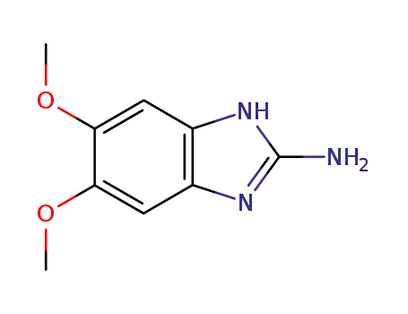 1H-벤즈이미다졸-2-아민,5,6-디메톡시-(9CI)
