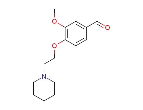3-METHOXY-4-(2-PIPERIDIN-1-YL-ETHOXY)-BENZALDEHYDE