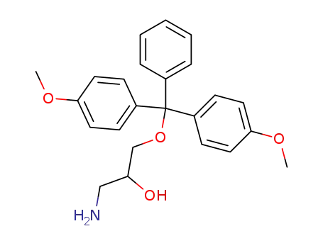 Molecular Structure of 167700-41-6 (2-Propanol, 1-amino-3-[bis(4-methoxyphenyl)phenylmethoxy]-)