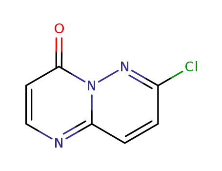 Molecular Structure of 88820-50-2 (4H-Pyrimido[1,2-b]pyridazin-4-one, 7-chloro-)