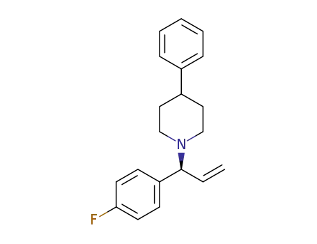 (S)-1-(1-(4-fluorophenyl)allyl)-4-phenylpiperidine