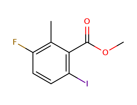 Methyl3-fluoro-6-iodo-2-methylbenzoate