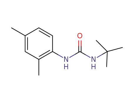 Molecular Structure of 197236-19-4 (1-tert-butyl-3-(2,4-dimethylphenyl)urea)
