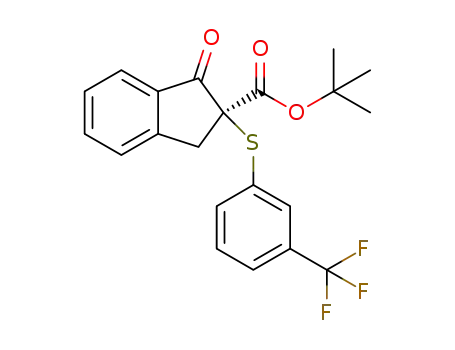 C<sub>21</sub>H<sub>19</sub>F<sub>3</sub>O<sub>3</sub>S