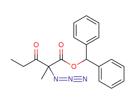 benzhydryl 2-azido-2-methyl-3-oxopentanoate