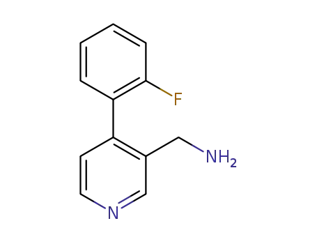 (4-(2-fluorophenyl)pyridin-3-yl)methanamine