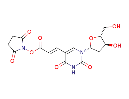 (E) -5- [2- (2-CARBOXYVINYL)]-2'-DEOXYURIDINE N-HYDROXY-SUCCIMIDE 에스테르