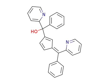 cis-α-phenyl-α-[6-phenyl-6-(2-pyridyl)-2-fulvenyl]-2-pyridinemethanol