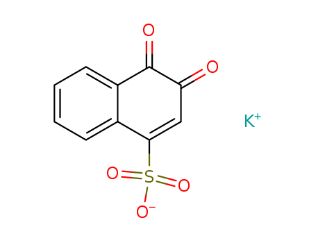 1-Naphthalenesulfonicacid, 3,4-dihydro-3,4-dioxo-, potassium salt (1:1)