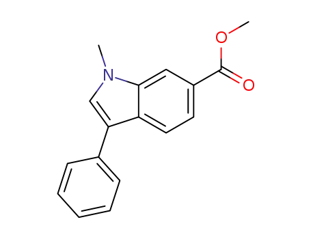 methyl 1-methyl-3-phenyl-1H-indole-6-carboxylate