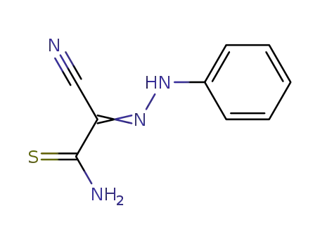 2-Cyano-2-(2-phenylhydrazinylidene)ethanimidothioic acid