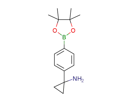 4-(1-아미노시클로프로필)페닐보론산, 피나콜 에스테르