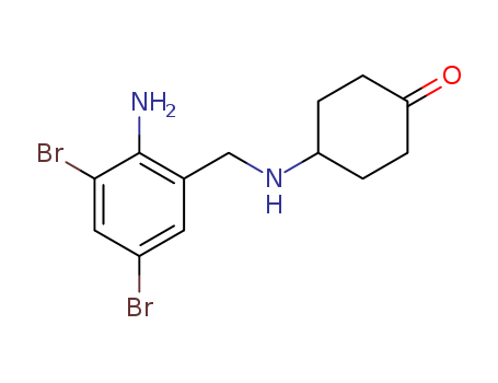 4-(2-amino-3,5-dibromobenzylamino)cyclohexanone
