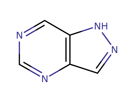 Molecular Structure of 272-57-1 (1H-Pyrazolo[4,3-d]pyrimidine (6CI,8CI,9CI))