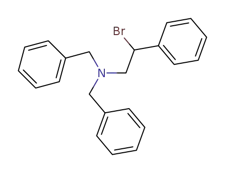 dibenzyl(2-bromo-2-phenylethyl)amine
