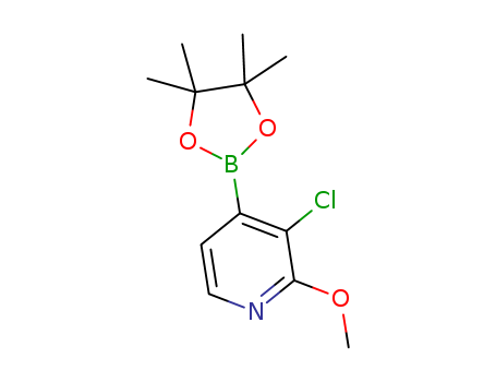 3-CHLORO-2-METHOXY-(4,4,5,5-TETRAMETHYL-[1,3,2]DIOXABOROLAN-2-YL)PYRIDINE