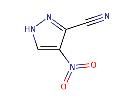 1H-Pyrazole-3-carbonitrile,4-nitro- cas  61241-07-4