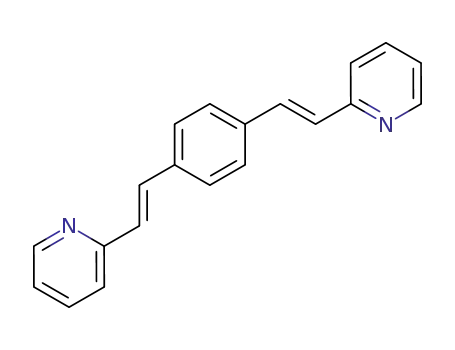 Molecular Structure of 21899-23-0 ((E,E)-1,4-bis(2-pyridylethenyl)benzene)