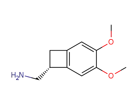 Molecular Structure of 1422007-49-5 ((R)-(3,4-dimethoxybicyclo[4.2.0]octa-1,3,5-trien-7-yl)methylamine)