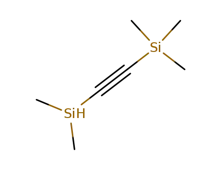 Molecular Structure of 28681-61-0 (Silane, [(dimethylsilyl)ethynyl]trimethyl-)