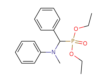 diethyl ((N-methyl-phenylamino)(phenyl)methyl)phosphonate