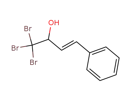 Molecular Structure of 58577-61-0 ((E)-1,1,1-tribromo-4-phenylbut-3-en-2-ol)
