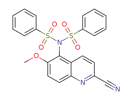 N-(6-methoxy-2-methylquinolin-7-yl)-N-(phenylsulfonyl)benzenesulfonamide