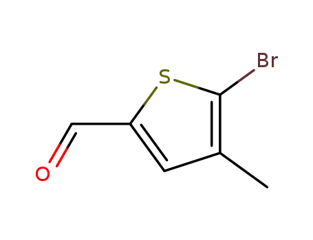 Molecular Structure of 189331-47-3 (2-BROMO-3-METHYL-5-FORMYLTHIOPHENE)