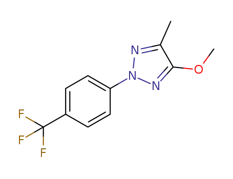 4-methoxy-5-methyl-2-[4-(trifluoromethyl)phenyl]-2H-1,2,3-triazole
