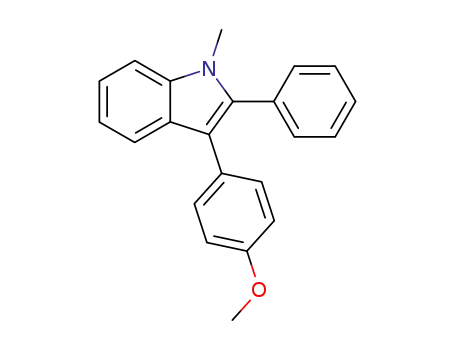 1-methyl-2-phenyl-3-(4-methoxyphenyl)-1H-indole