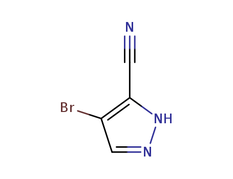 4-Bromo-1H-pyrazole-3-carbonitrile, 97%