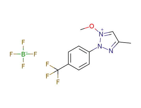 1-methoxy-4-methyl-2-[4-(trifluoromethyl)phenyl]-2H-1,2,3-triazolium tetrafluoroborate