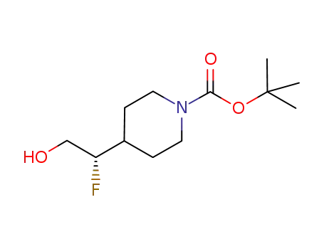 tert-부틸 4-(1-플루오로-2-히드록시에틸)피페리딘-1-카르복실레이트