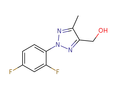 [2-(2,4-difluorophenyl)-5-methyl-2H-[1,2,3]triazol-4-yl]methanol