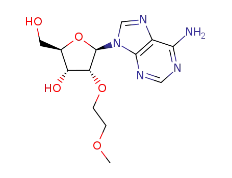 Molecular Structure of 168427-74-5 (2'-O-Moe-adenosine)