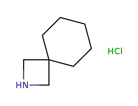 Molecular Structure of 1303968-07-1 (2-Aza-spiro[3.5]nonane hydrochloride)